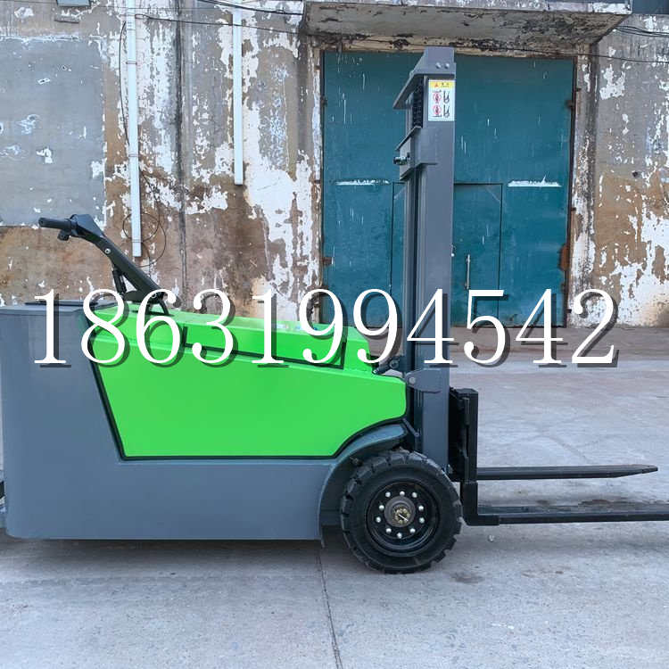 房县小型电动叉车1吨2吨步行站驾式电瓶堆高充电装卸车液压升降车铲车